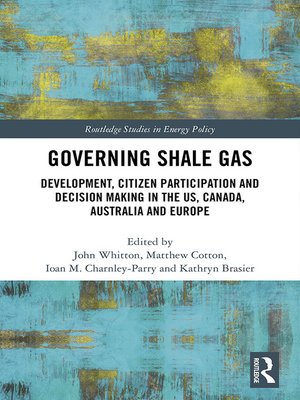 cover image of Governing Shale Gas